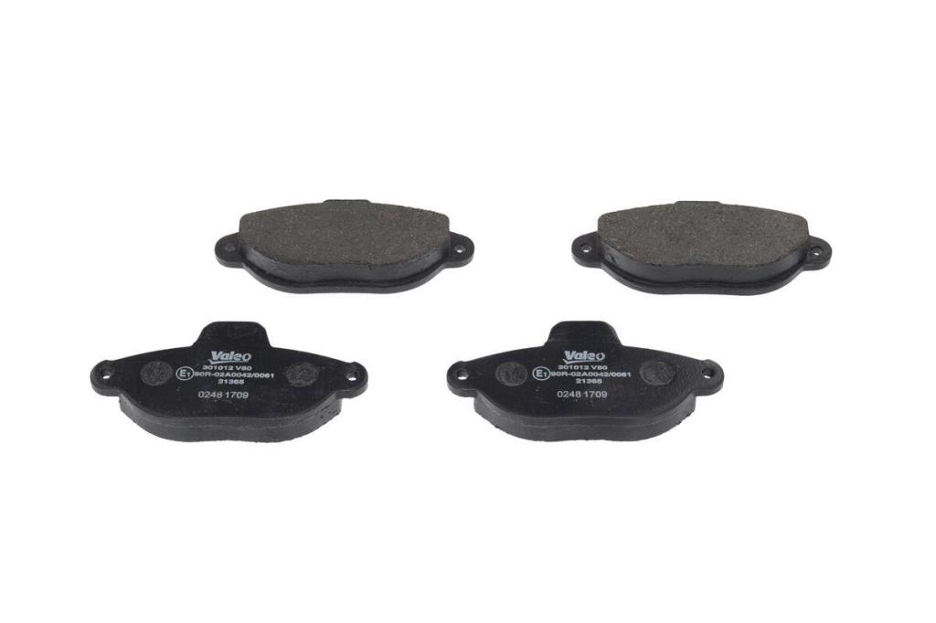 Jeu de 4 plaquettes de frein VALEO ref. 301012